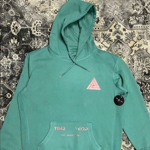 Tim3 Warp logo hoodie